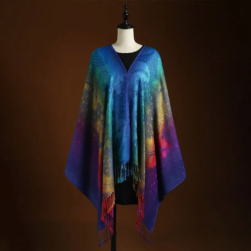 Boho Chic Cashmere Shawl
