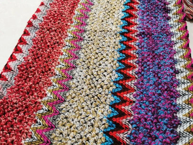 Boho Chic Knitted Cape