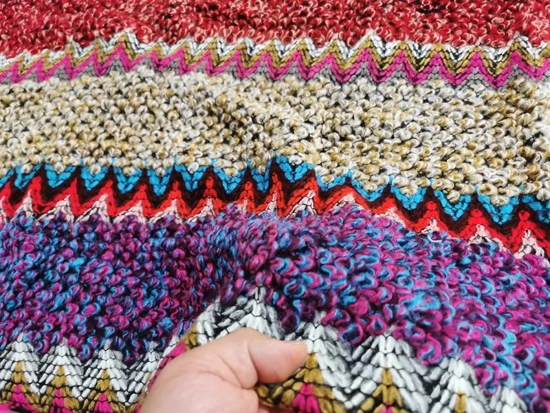 Boho Chic Knitted Cape