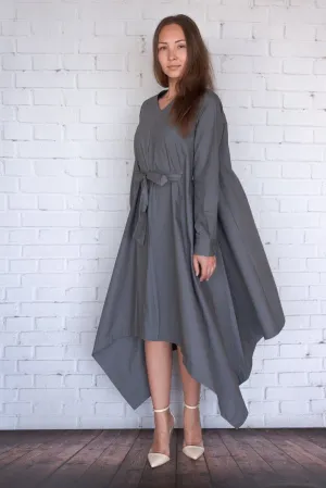 Botan - Charcoal Poplin