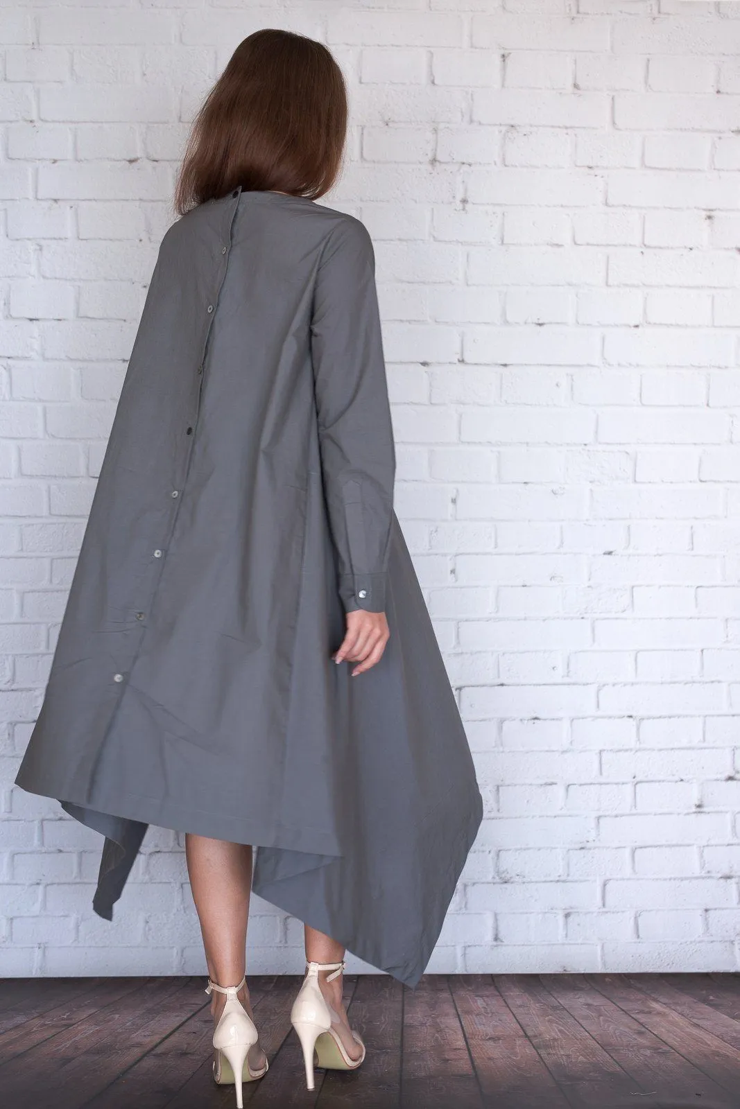 Botan - Charcoal Poplin