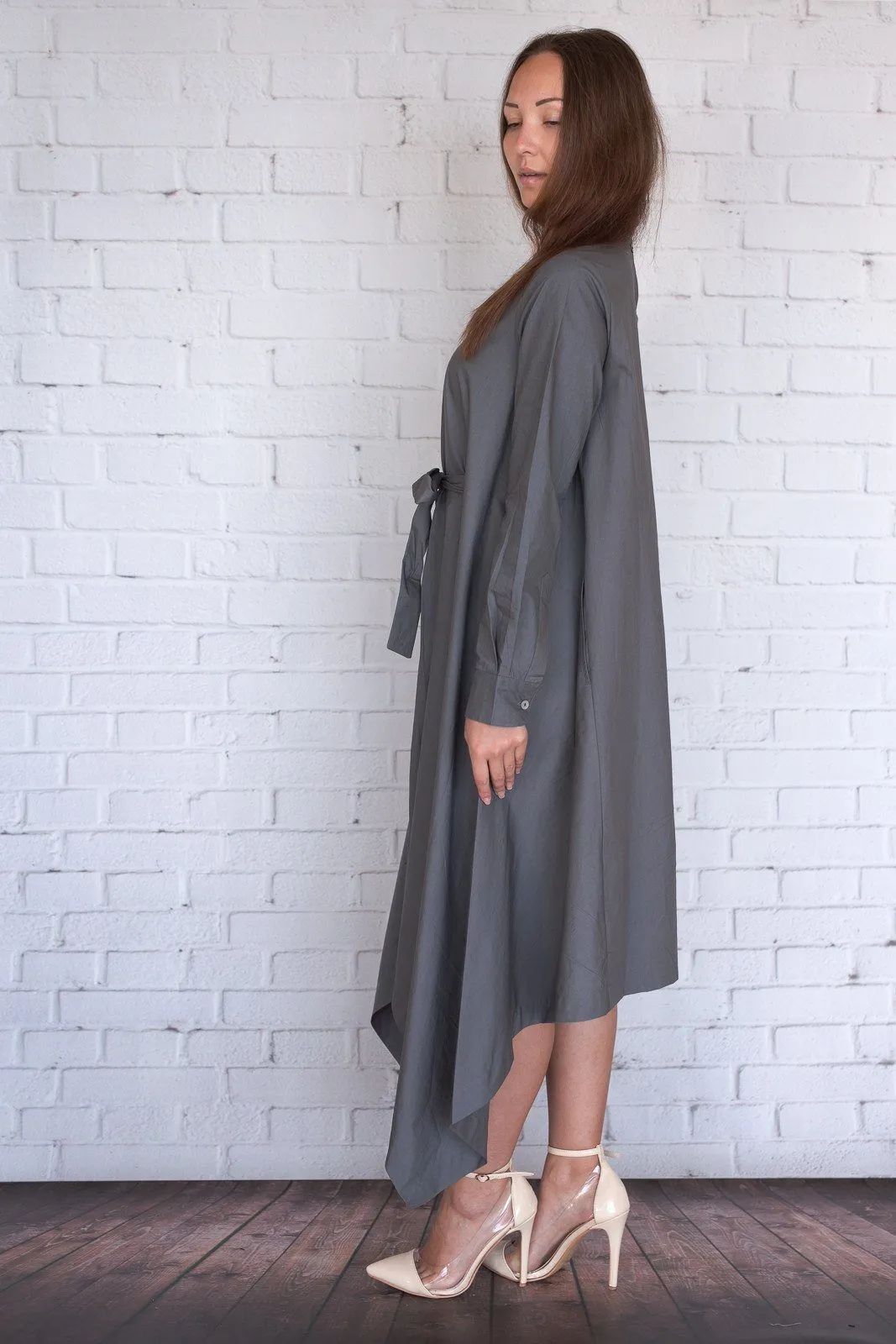 Botan - Charcoal Poplin