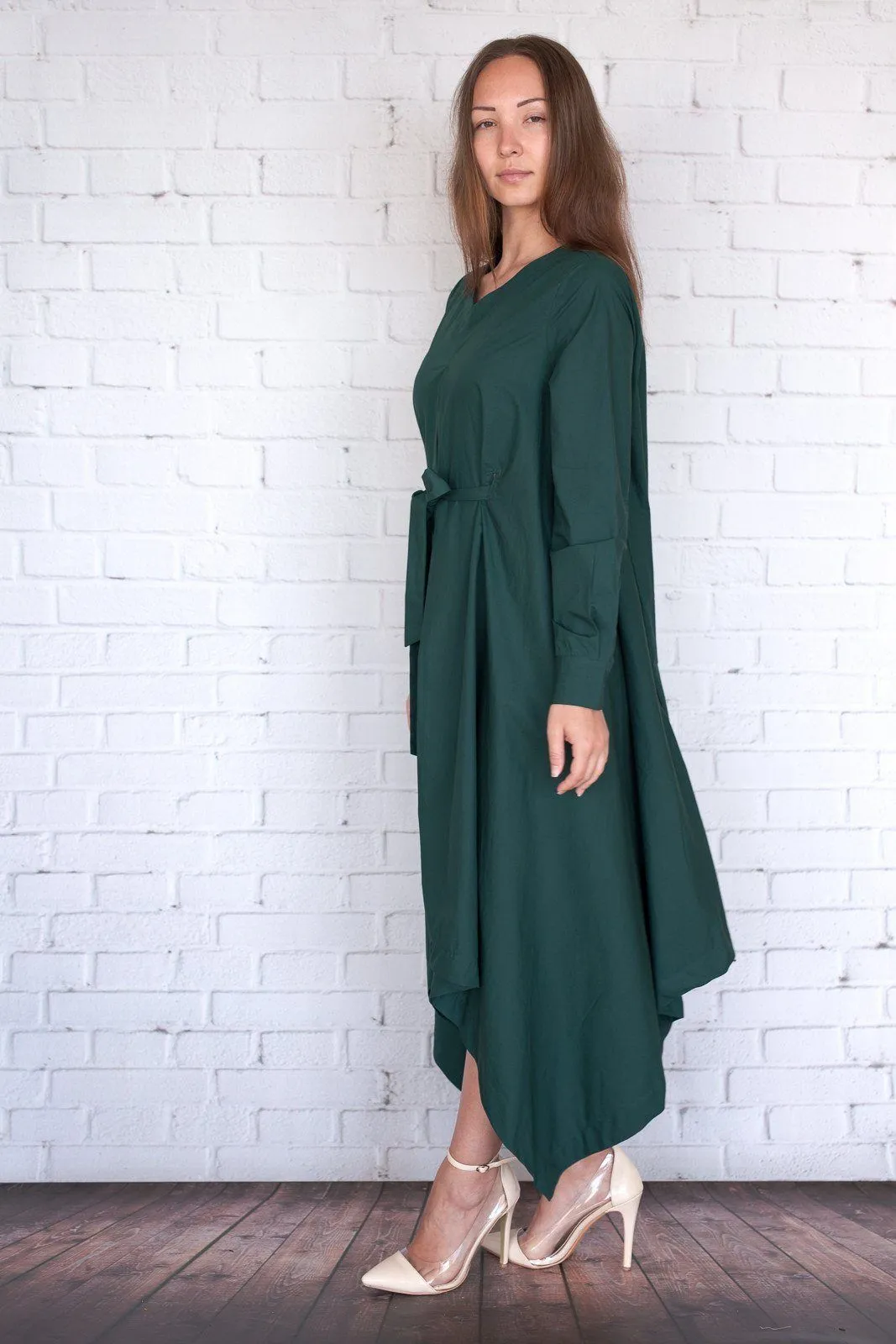 Botan - Hunter Green Poplin
