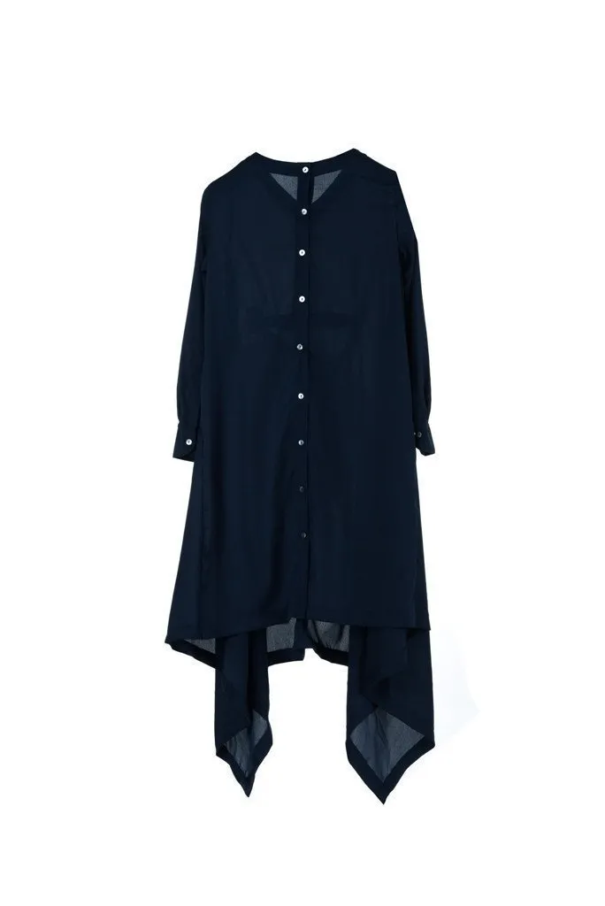 Botan - Navy Crepe