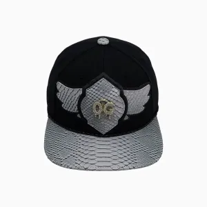 Breyer's Buck 50 OG Wool Hat With Faux Snake Skin Visor