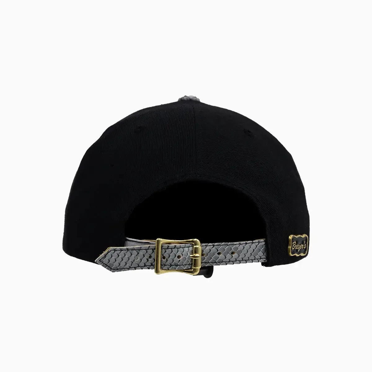 Breyer's Buck 50 OG Wool Hat With Faux Snake Skin Visor