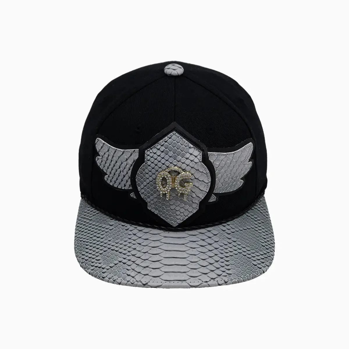 Breyer's Buck 50 OG Wool Hat With Faux Snake Skin Visor