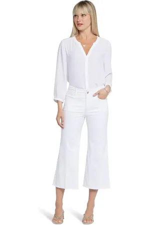 Brigitte Wide Leg Capri Jean