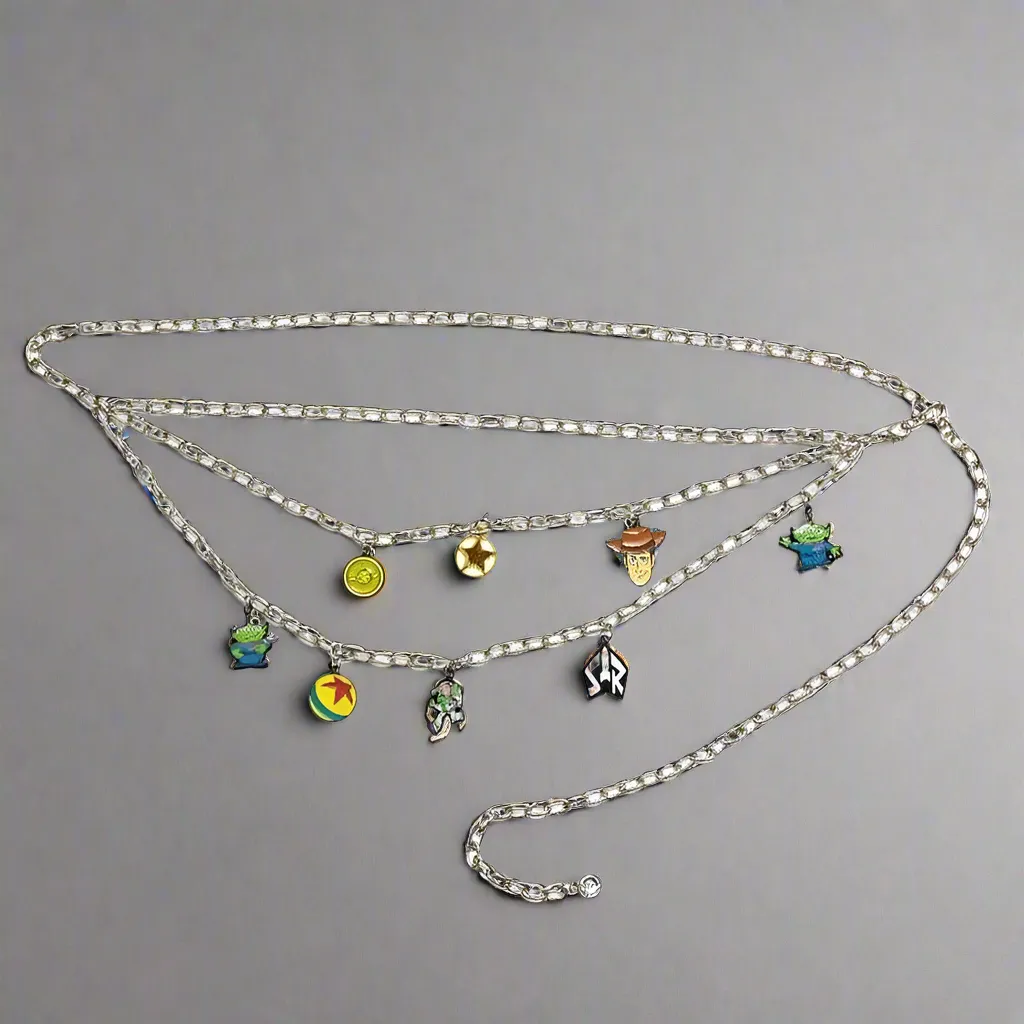 Buckle Down Products Disney Toy Story Charm Chain Belt