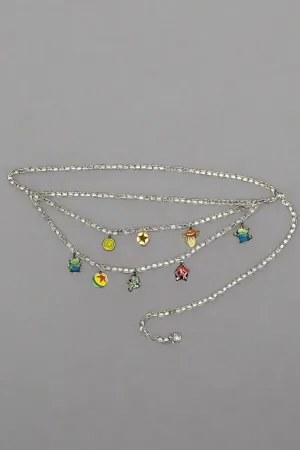Buckle Down Products Disney Toy Story Charm Chain Belt