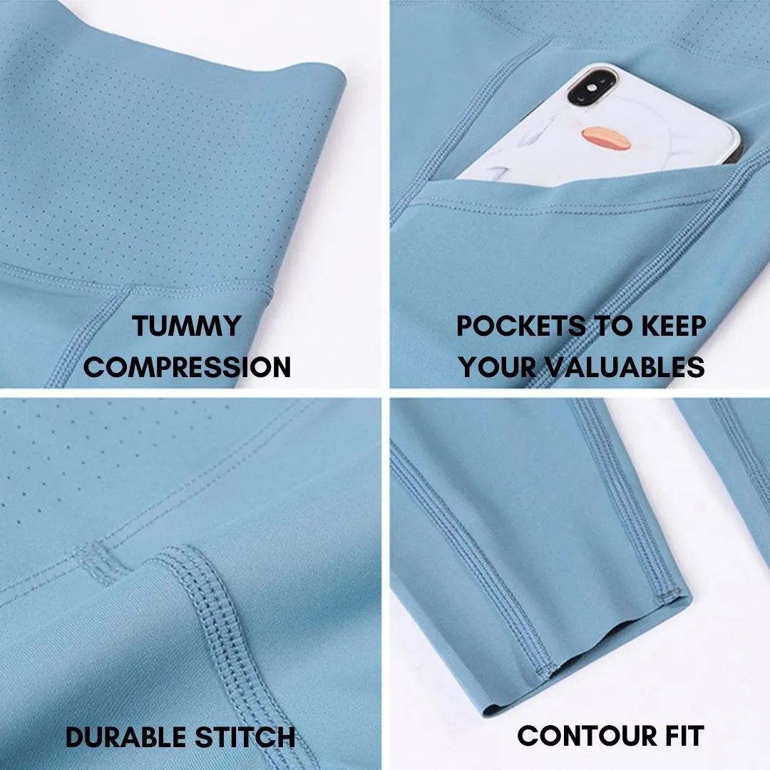 Bunny Soft Breathable Leggings with Pockets
