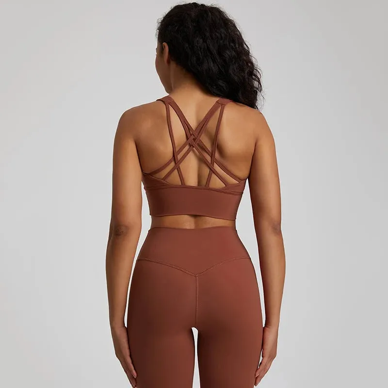 Buttery Soft Gym Sports Bra for Women