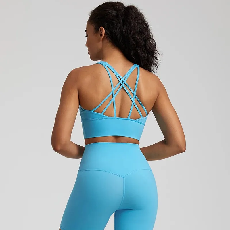 Buttery Soft Gym Sports Bra for Women