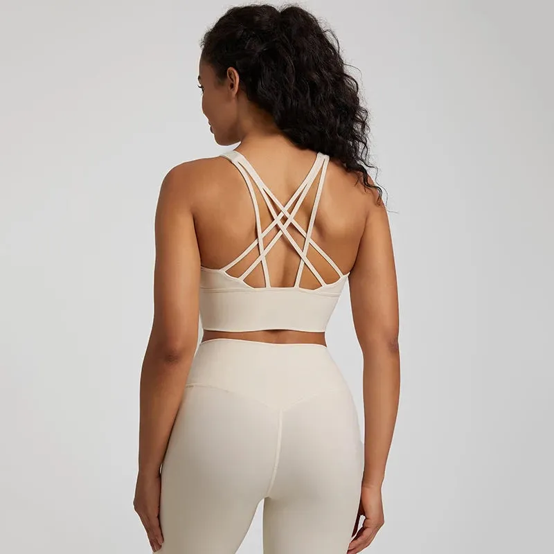 Buttery Soft Gym Sports Bra for Women