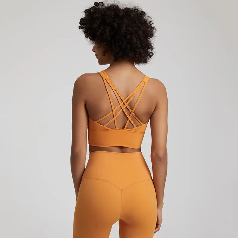 Buttery Soft Gym Sports Bra for Women