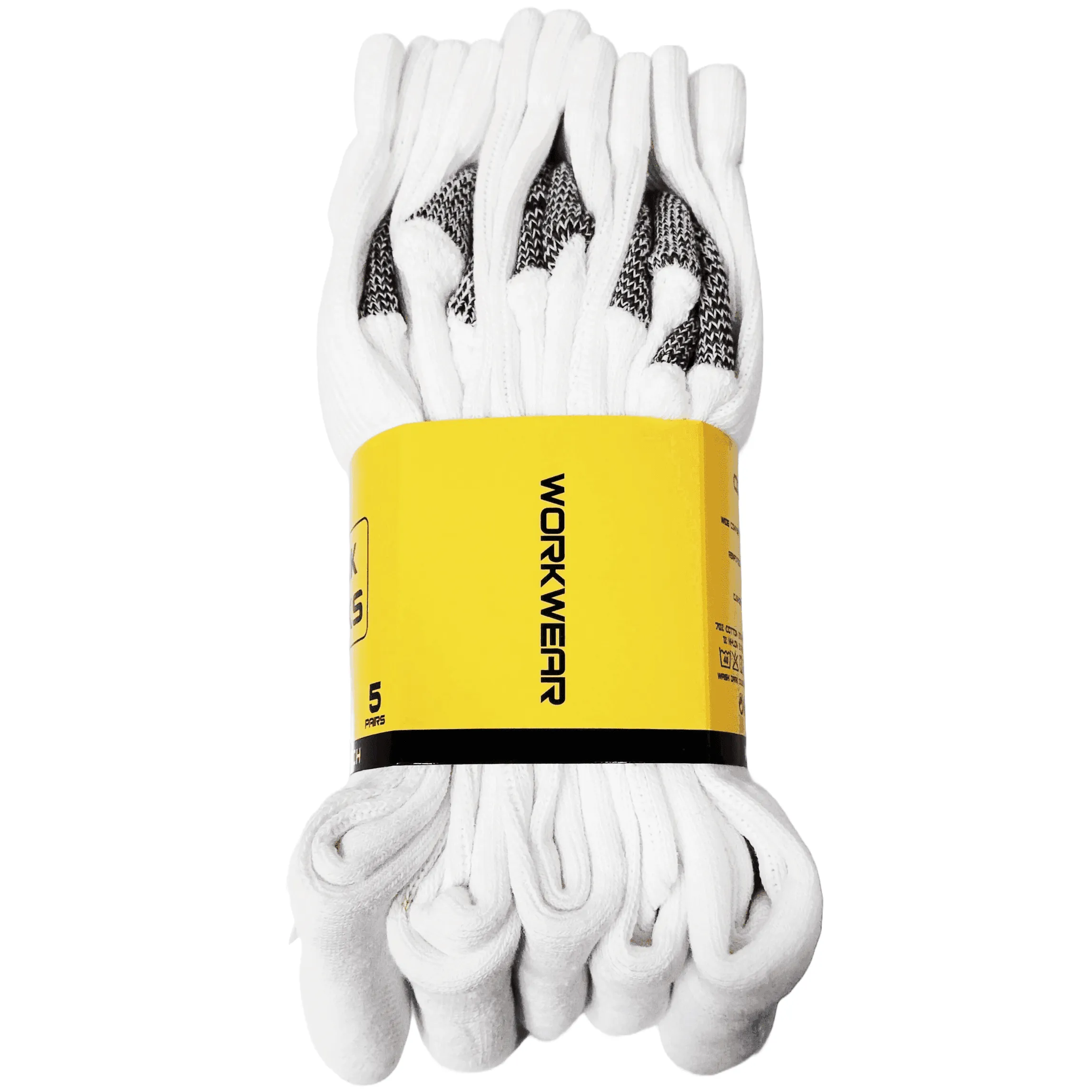 Buy 10 Pairs Get 10 Pair Free White Work Socks 6-11