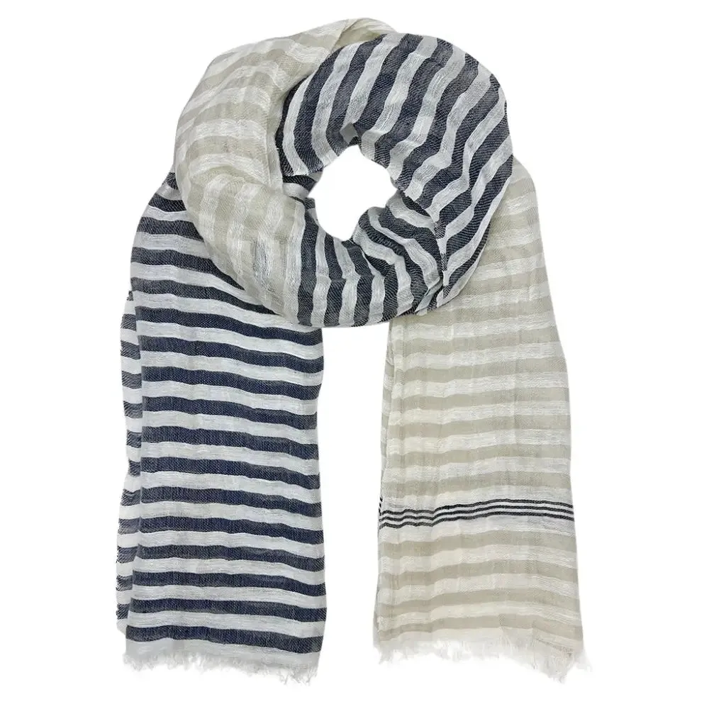 Cabana Linen Cotton Wrap Scarf