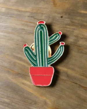 Cactus Enamel Pin
