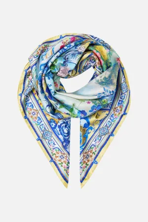CAMILLA Silk Square Scarf - Wall to Wall Wonders