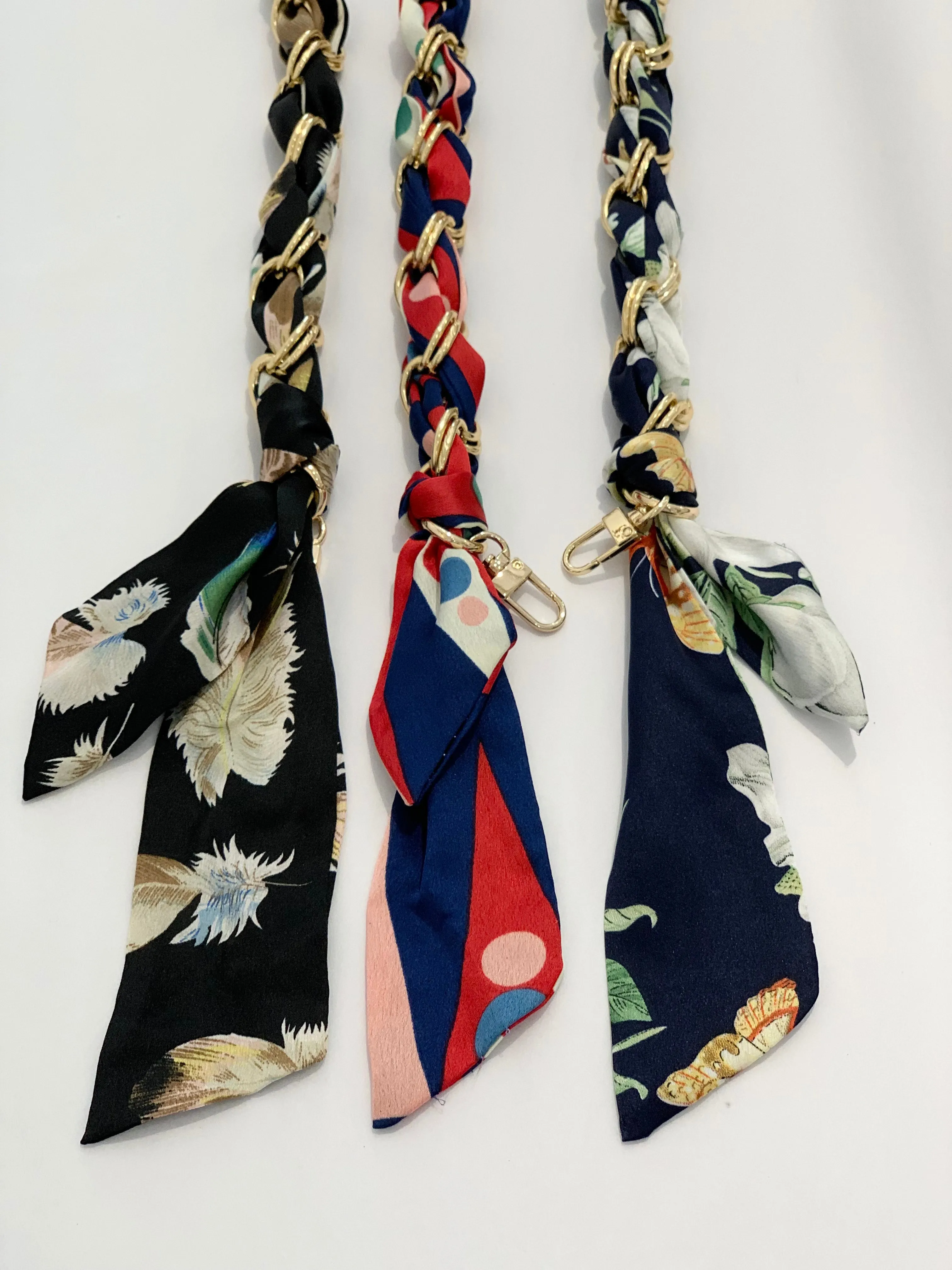 Cell Phone Wristlet Chain with Scarf