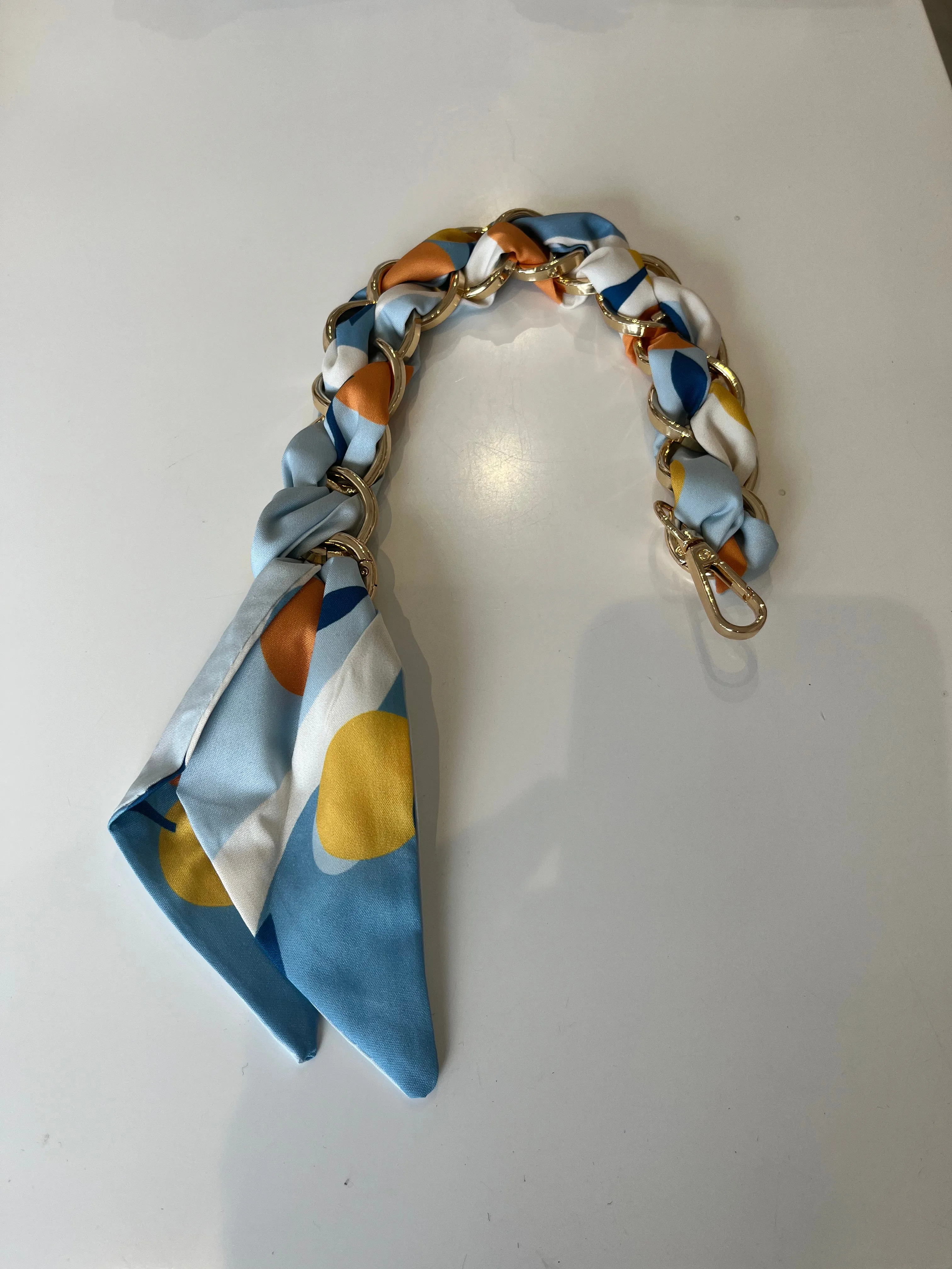 Cell Phone Wristlet Chain with Scarf
