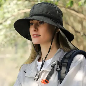 Chapeau de brousse camouflage femme