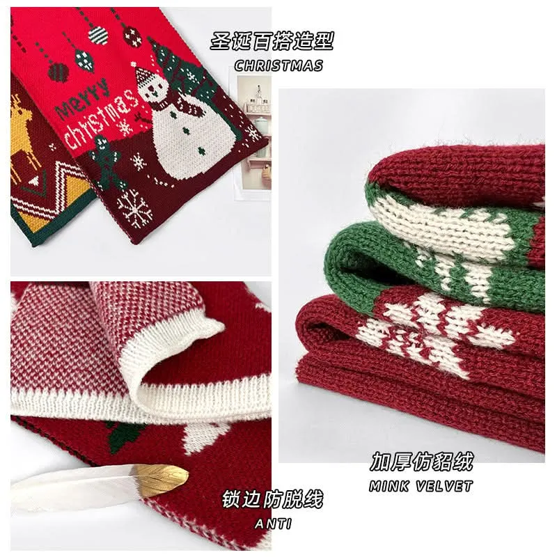 Christmas Scarf for Women - Warm & Cozy
