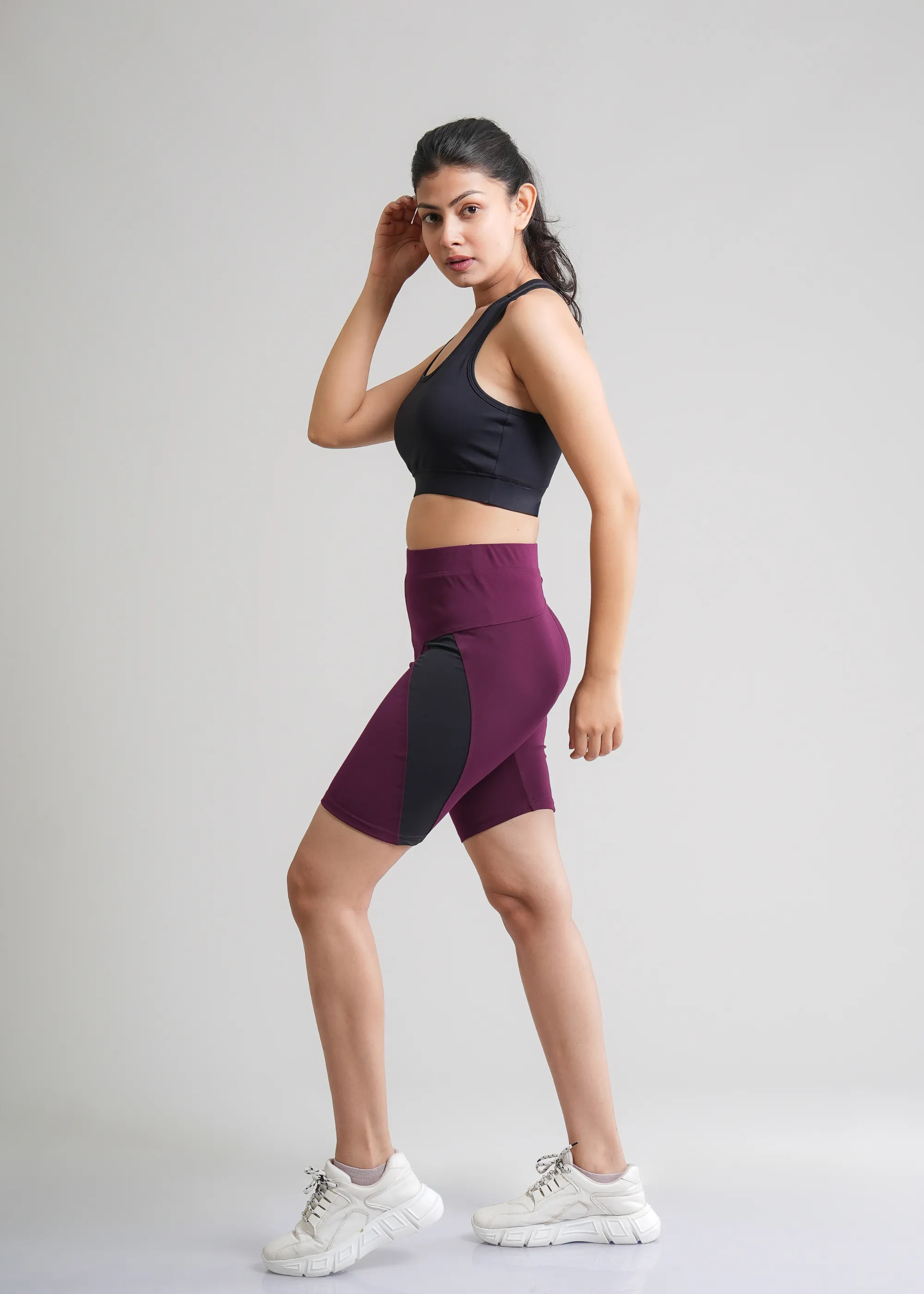 CITYLINE Stripe Compression Shorts
