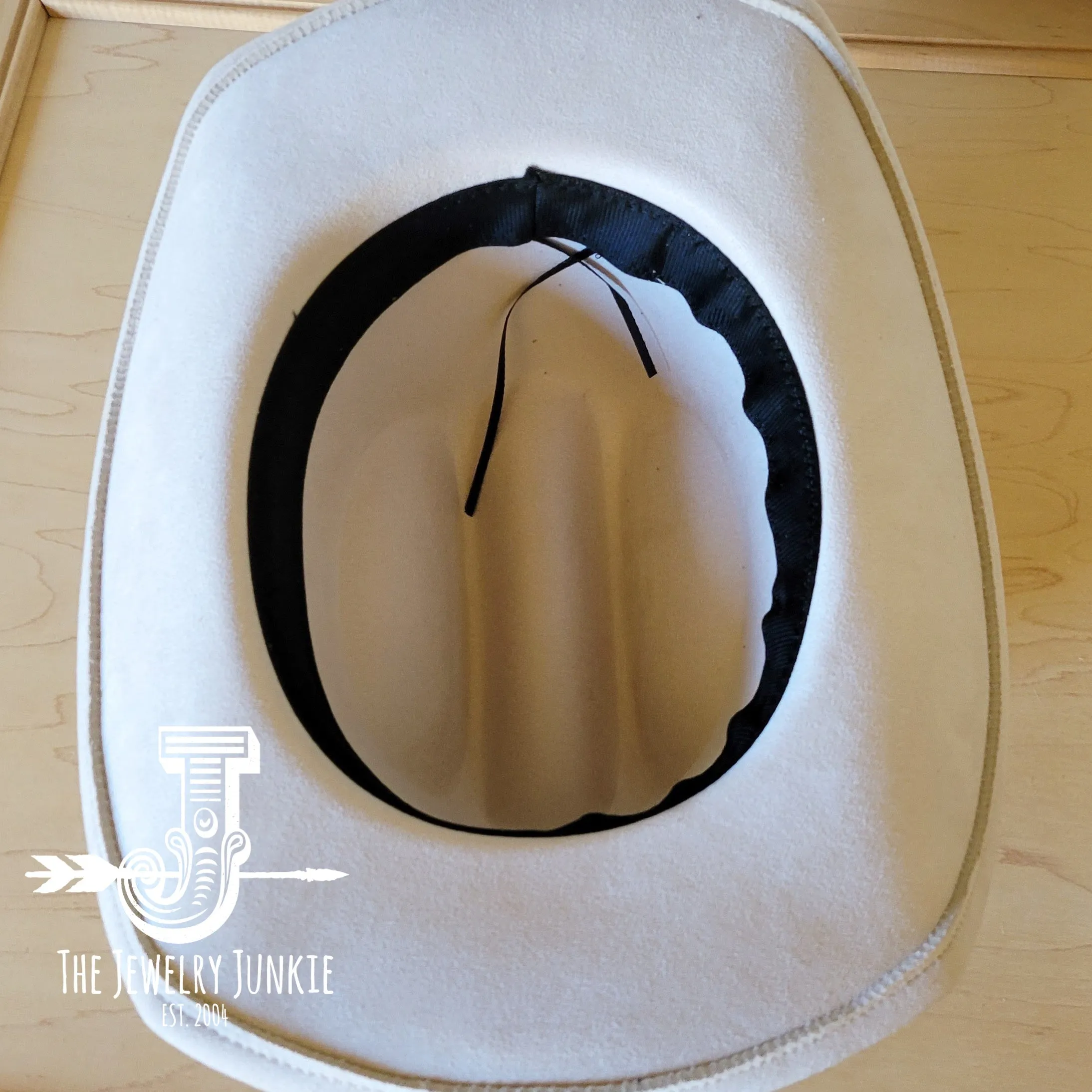 Cognac w/ Turq Slab Leather Band   Choice of Boho Hat 985r