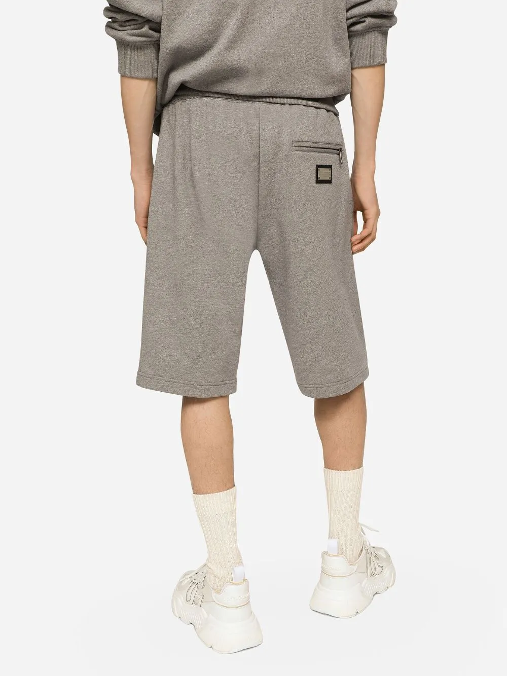 Cotton Jersey Jogging Shorts