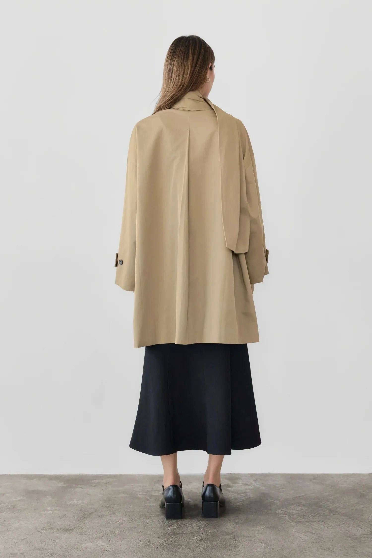 COVE KHAKI TRENCH COAT