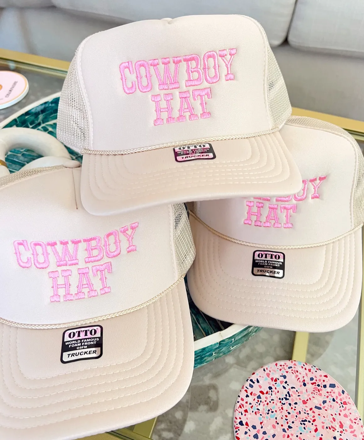 Cowboy Hat - Embroidered