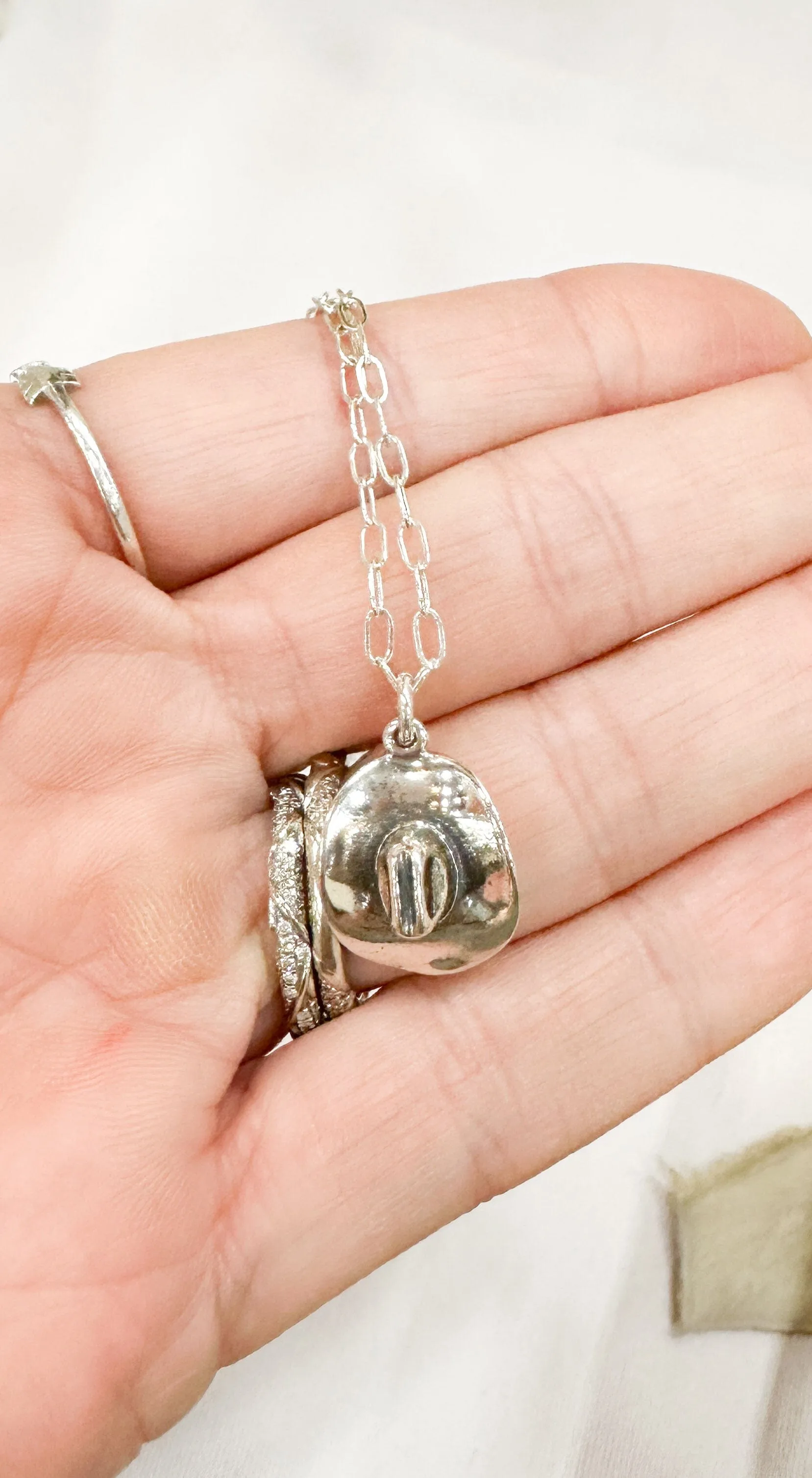 Cowboy Hat Necklace