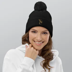Cozy Chic Pom-Pom Beanie