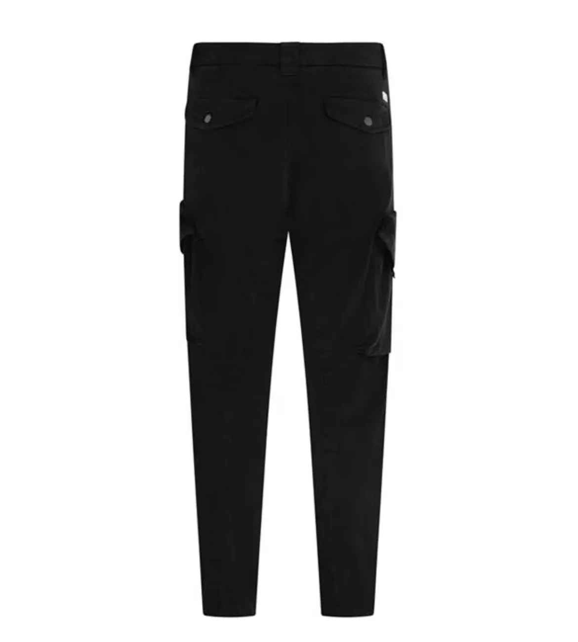 C.P. COMPANY RASO CARGO TROUSERS - BLACK