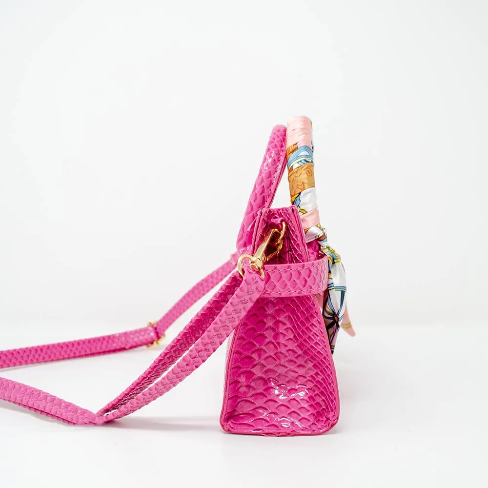 Crocodile Scarf Handbag