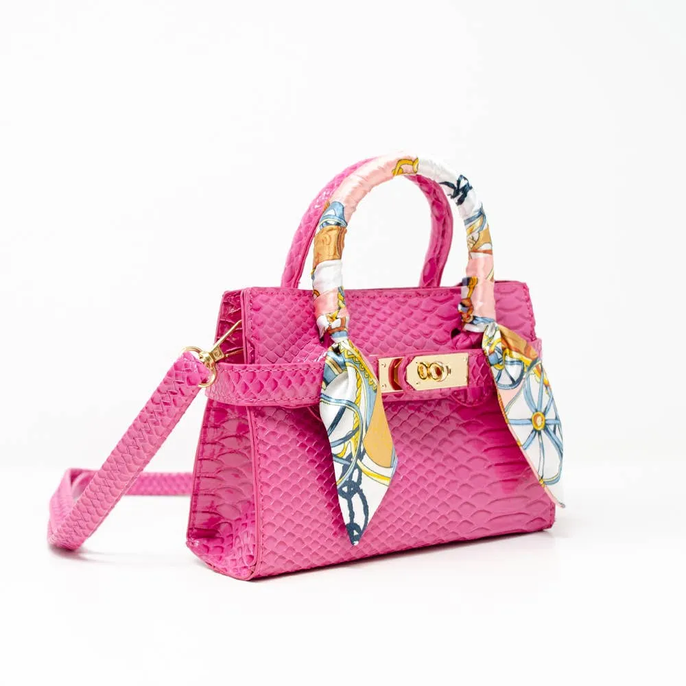 Crocodile Scarf Handbag