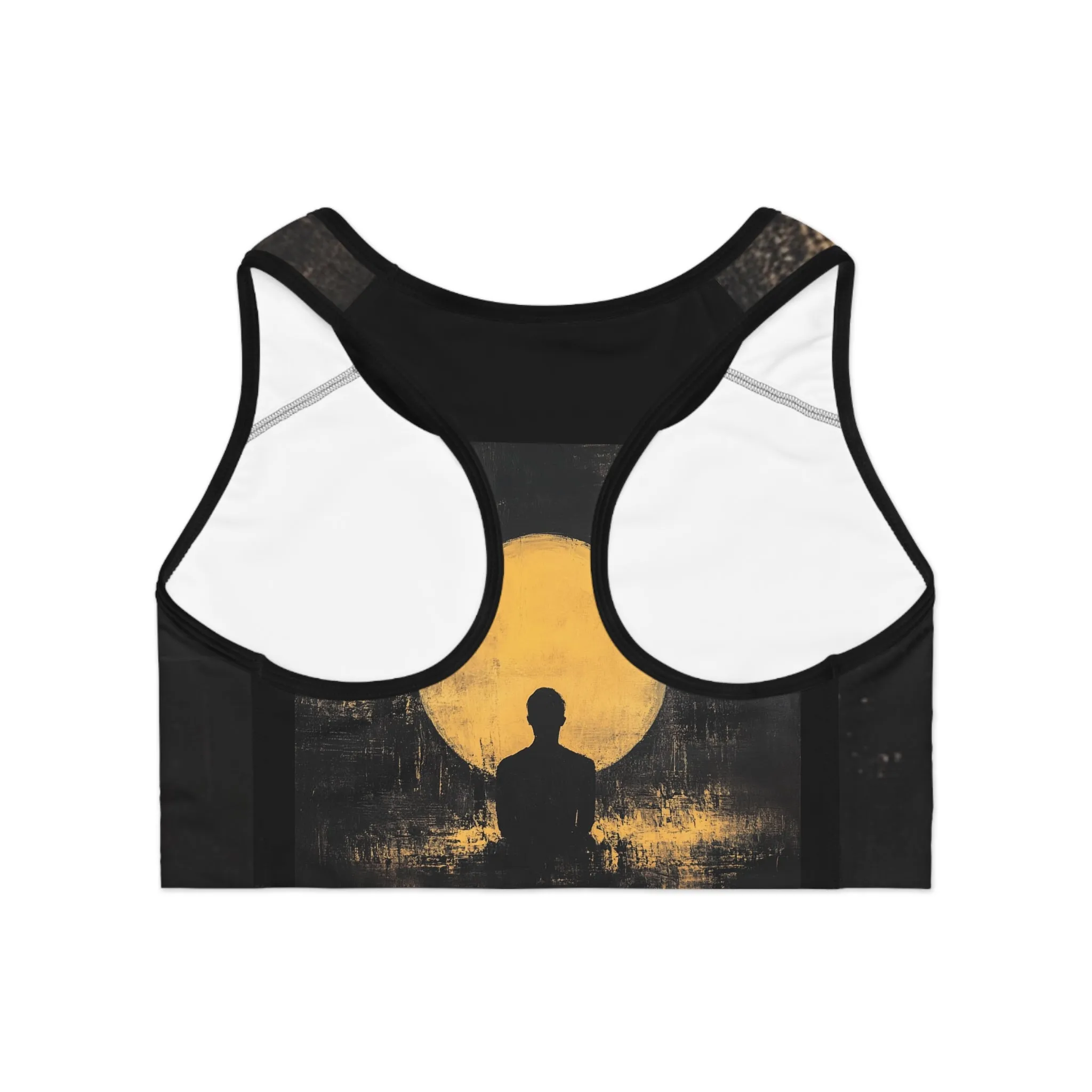 Crouching Tiger Sports Bra - Comfortable Activewear for Yoga & Fitness