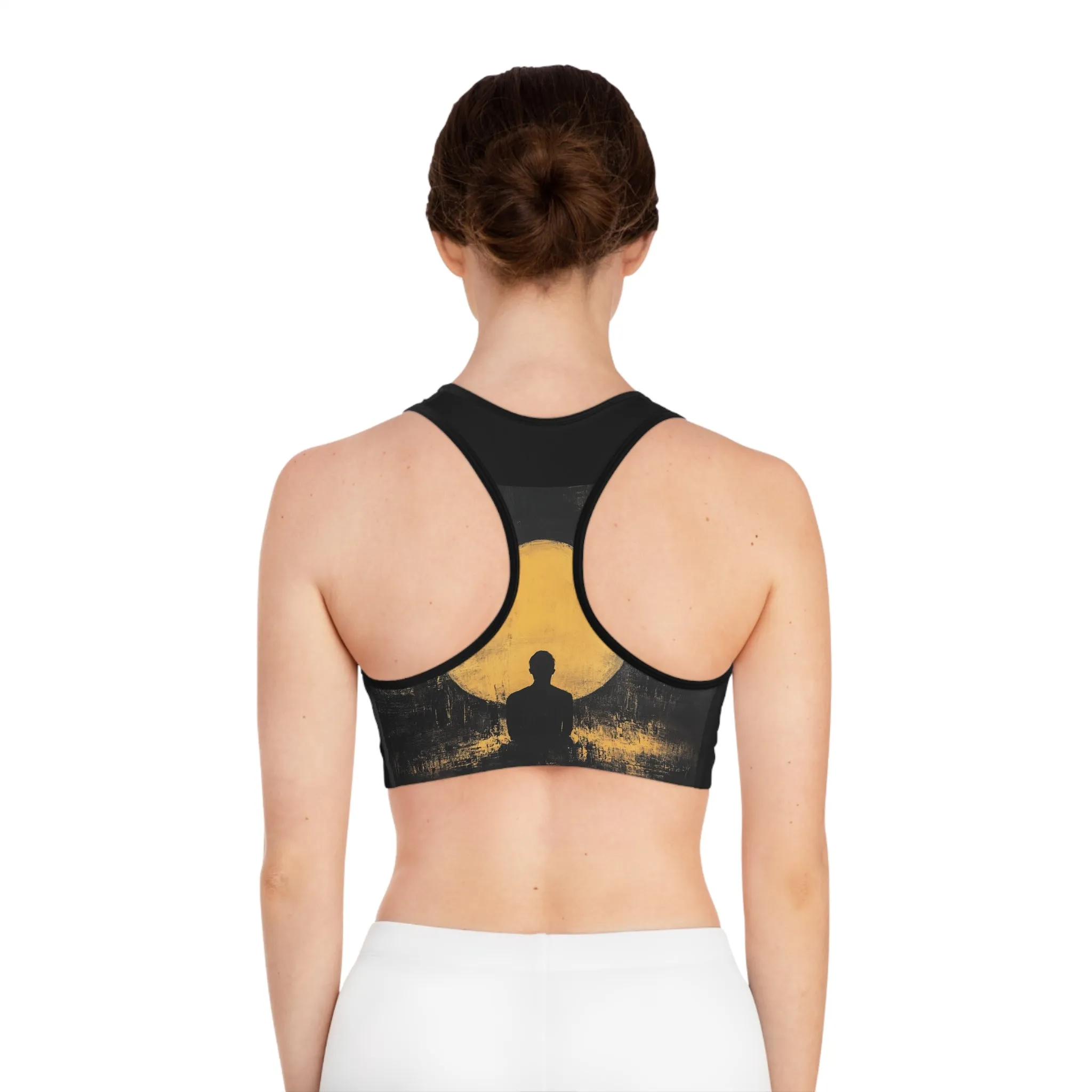 Crouching Tiger Sports Bra - Comfortable Activewear for Yoga & Fitness