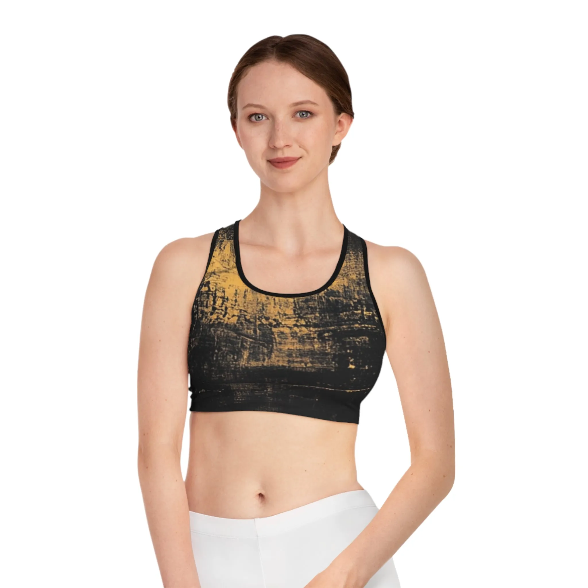 Crouching Tiger Sports Bra - Comfortable Activewear for Yoga & Fitness