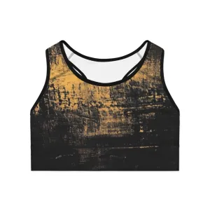 Crouching Tiger Sports Bra - Comfortable Activewear for Yoga & Fitness