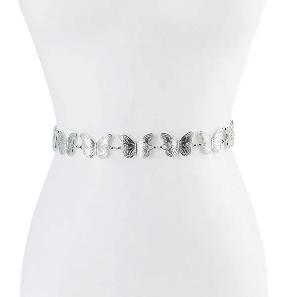 DAINTY BUTTERFLY FASHION WAIST BELT