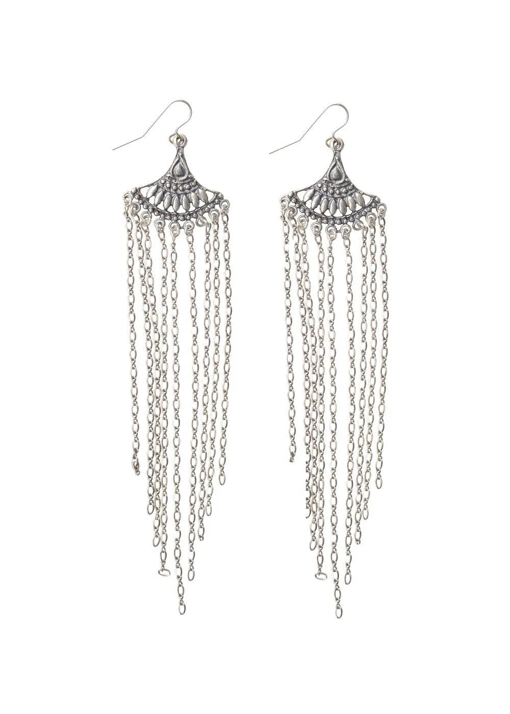 Dakota Sunrise Fringe Earrings