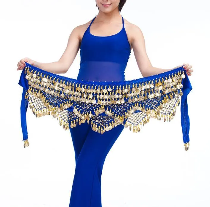 Dancewear Clothing Triangle Hip Scarf Colorful Rhinestone Adjustable Belly Dance
