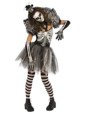 Dancing Skeleton Costume Size S