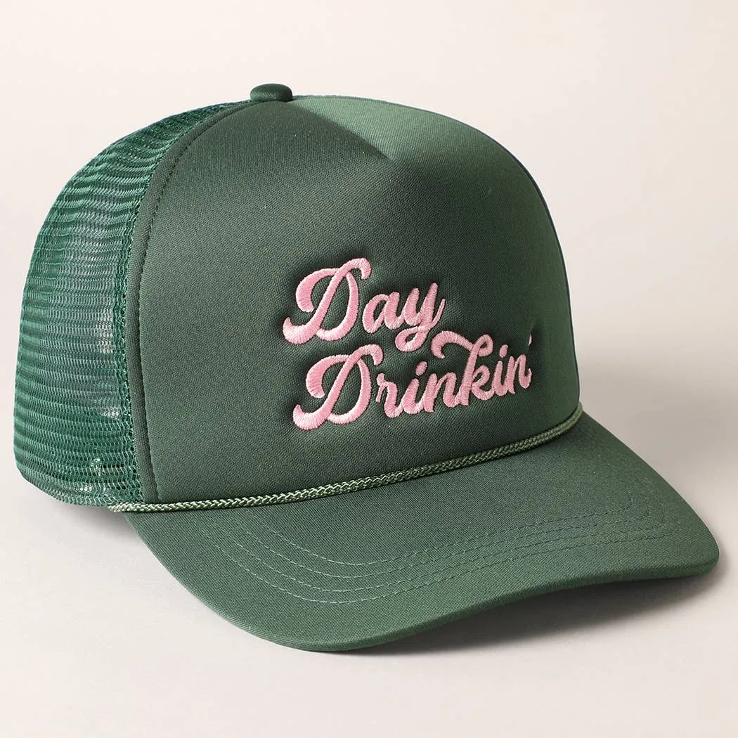 Day Drinkin Embroidered Hat