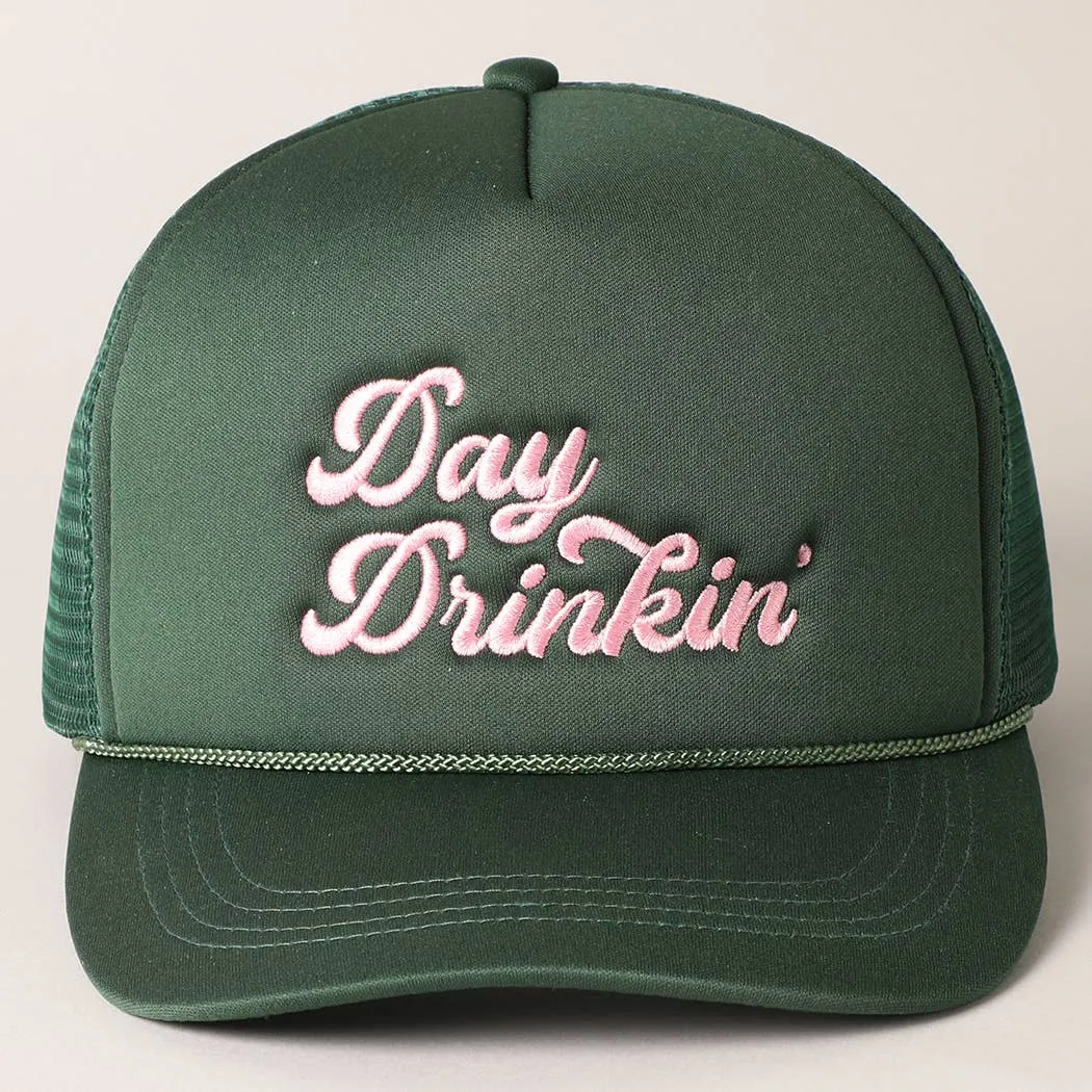 Day Drinkin Embroidered Hat