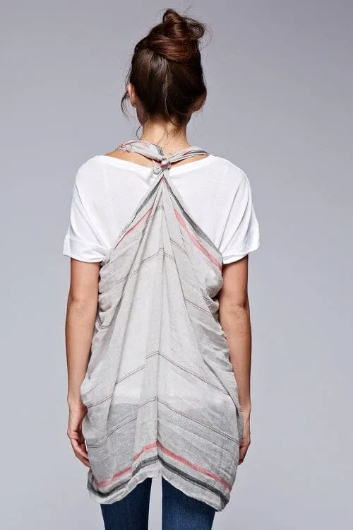 Desert Sands Striped Scarf