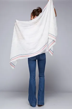 Desert Sands Striped Scarf