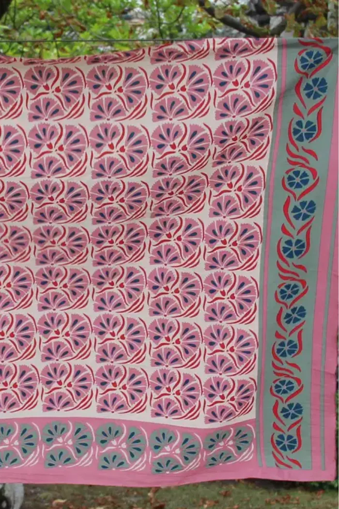 Diego Rose Organic Cotton Scarf Medium